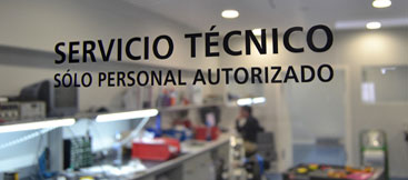 servico tecnico y mantenimiento de camaras y robots para inpeccion visual